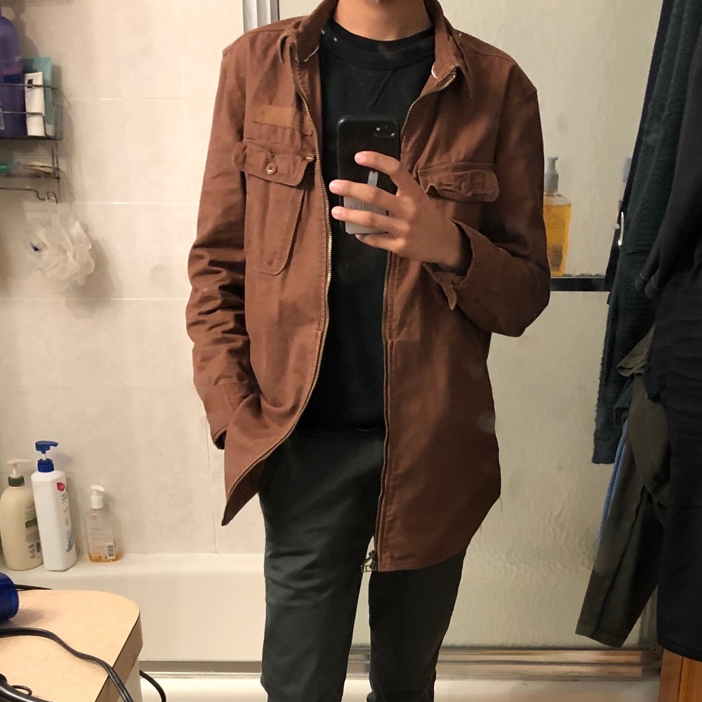 Brown Canvas Jacket